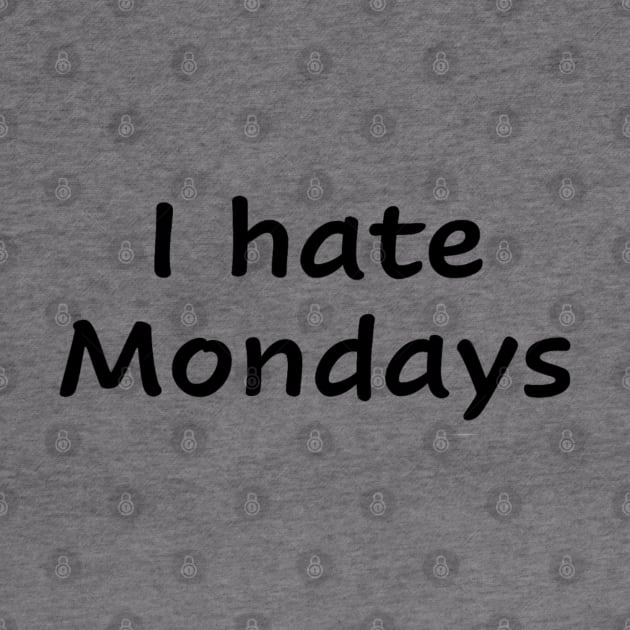 I hate Mondays by Evaaug
